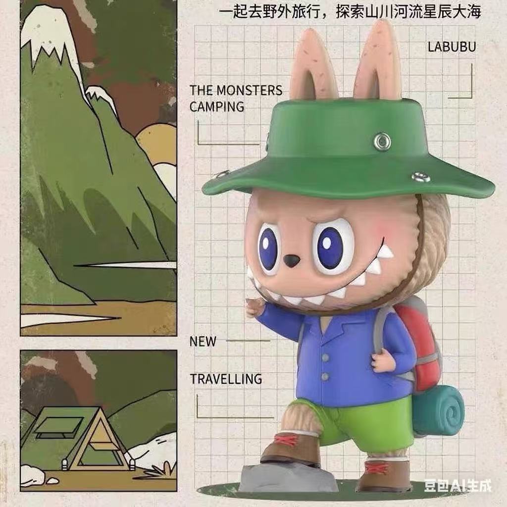 DIY Handmade -THE MONSTERS Forest Series