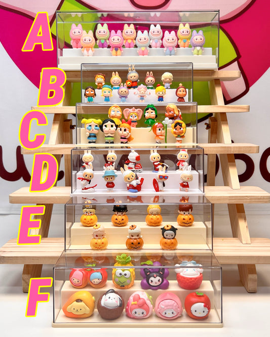 Box Set - 3D Cartoon Dolls and Pop Bean